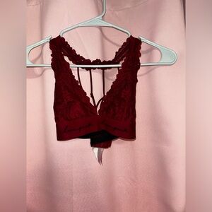 VS PINK Maroon Bralette